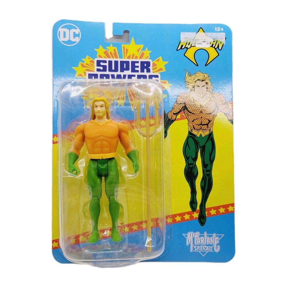 DC Super Powers Aquaman 4 in Action Figure McFarland Revival 2023  Packaged
